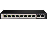 D Link Dgs F1010p E 8ge Poe+ 2ge Uplink 250m Poe Switch Eu Plug